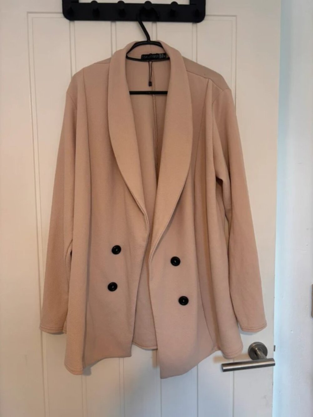I saw it first beige relaxed blazer - size 14